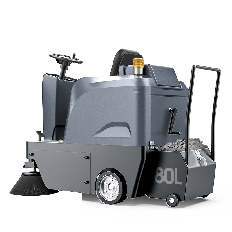 駕駛式掃地機YZ-S4側(cè)面圖